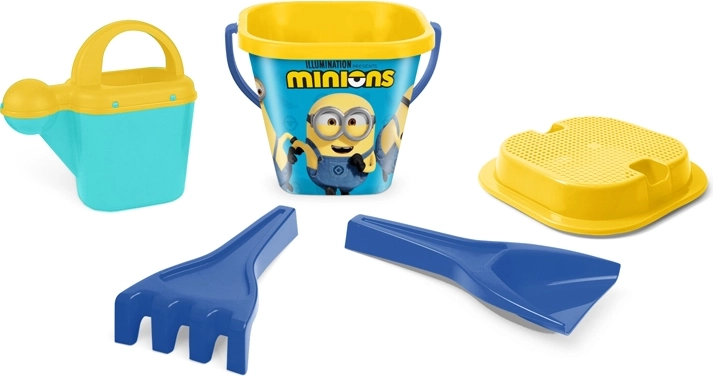 Wader Minionų smėlio žaidimų rinkinys, 5 dalių