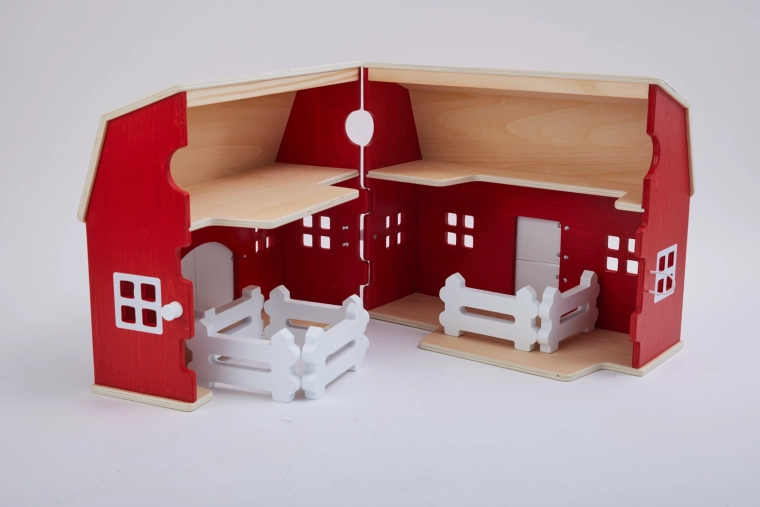 Large Wooden Barn SCHLEICH – Limited Retro Edition