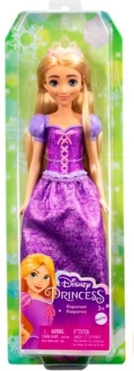 Lėlė DISNEY PRINCESS RAPUNZEL su blizgančia suknele ir priedais