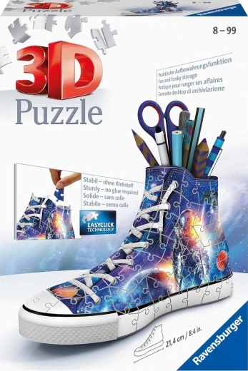RAVENSBURGER 3D Puzzle Sneaker Space – 108 Pieces