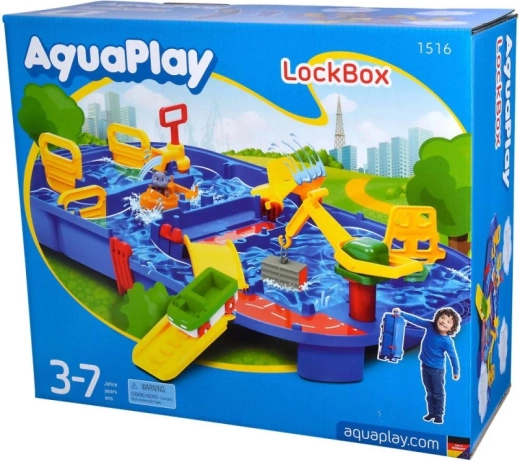AquaPlay LockBox – nešiojamas vandens kanalų rinkinys vaikams