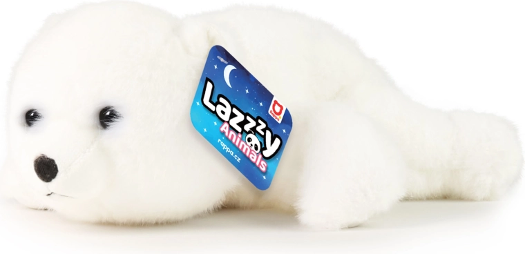 Lazy Animals white plush bear 29 cm