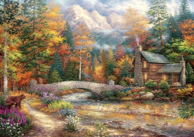 Dėlionė ART PUZZLE „Volání divočiny“ 2000 dalių