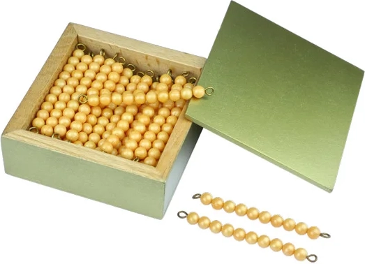 Moyo Montessori golden tens in a box (45 pcs)