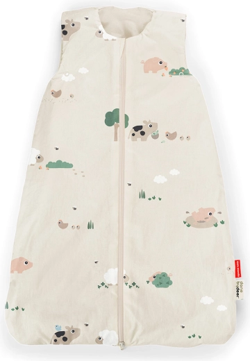 Done by Deer sleeping bag Tiny farm sand 90 cm TOG 2.5