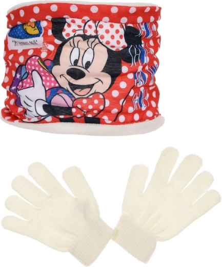 Minnie kaklo mova ir pirštinės