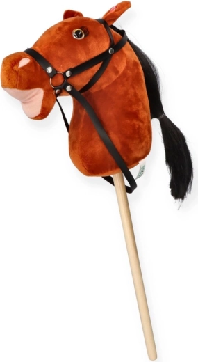 Detailed bridle and wooden stick