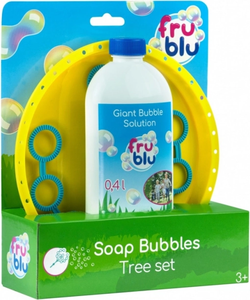 Fru Blu muilo burbulų medžio rinkinys su tirpalu 0,4 l