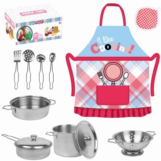 Junior Chef Kitchen Set, 12 Pieces