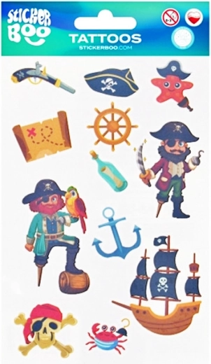 Piratų tatuiruotės – 1 vnt.