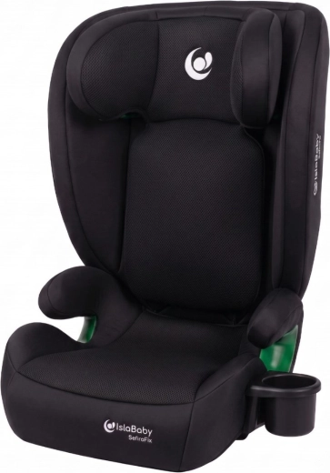 IslaBaby SafiroFix i-Size automobilinė kėdutė 100–150 cm (15–36 kg) su ISOFIX mesh black