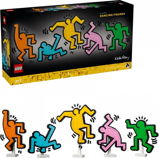 LEGO® ART 31216 Keith Haring – Šokančios figūros