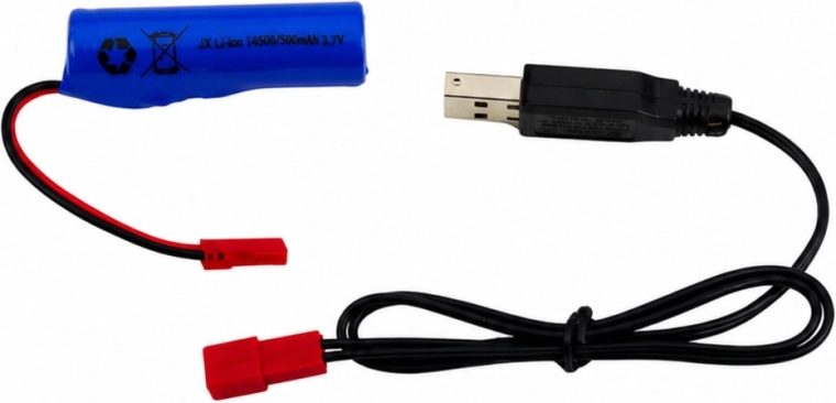 Nuosavas akumuliatorius ir įkrovimas per USB