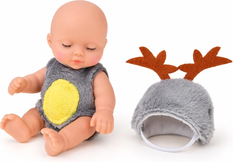 Removable reindeer outfit