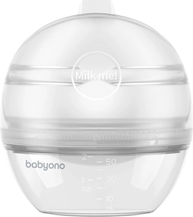 BabyOno motinos pieno pientraukis ir surinktuvas Milk Me 2in1