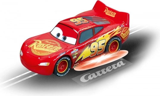 Automobilių trasų automobilis GO 1:43 – DISNEY CARS Lightning McQueen