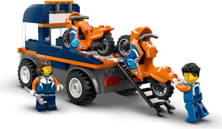 Funkcinė rampa ir motociklų gabenimas