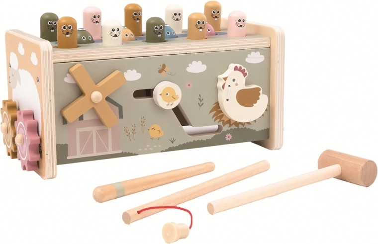 Kurmėlių kaladukas jėgai ir taiklumui lavinti