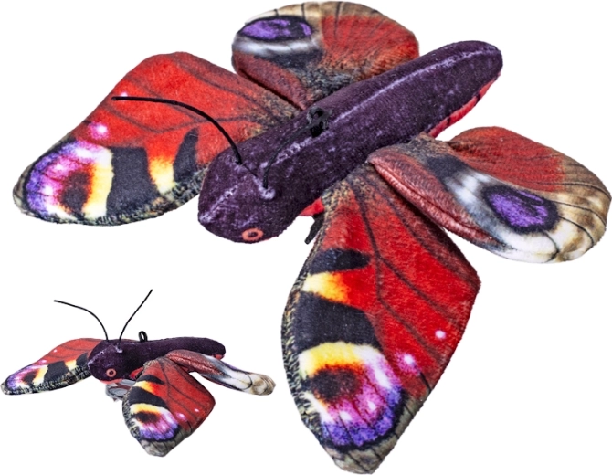 Pliušinis drugelis admirolas 14 cm