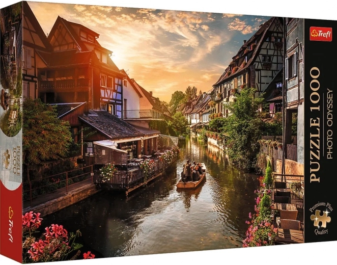 Dėlionė 1000 dalių TREFL Premium Plus Photo Odyssey – Mažosios Venecijos Colmare