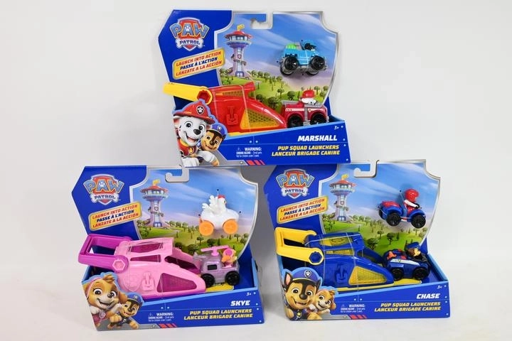 Spin Master Tlapková patrola mini transporto priemonė su paleidikliu