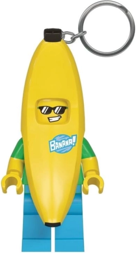 LEGO šviečiantis raktų pakabukas Banana Guy