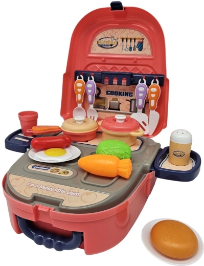 Unfolds into a play kitchen