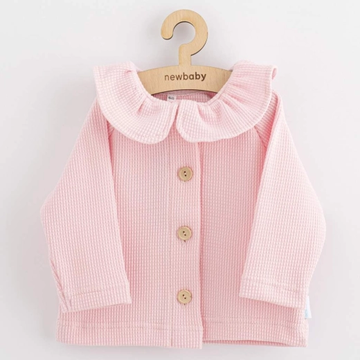 Infant button-up jacket New Baby Laura pink 92