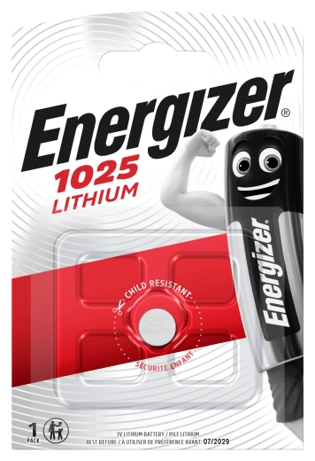Ličio saginė baterija Energizer CR1025 3 V