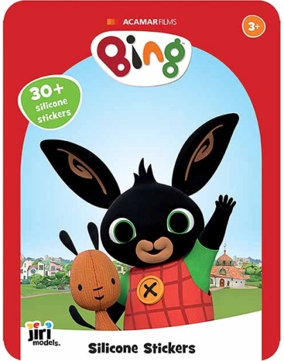 Žaidimas su silikoniniais lipdukais Bing