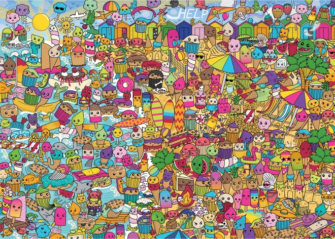 Puzzle Sweet Holiday 1000 pieces GIBSONS