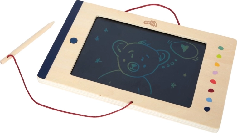 Spalvotas LCD ekranas ir greitas trynimas