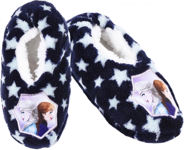 Vaikiškos šlepetės „Disney Frozen“, tamsiai mėlynos