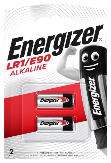 Energizer LR1/E90 šarminės baterijos, pakuotė 2 vnt.