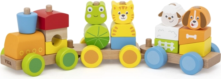 A train for active play