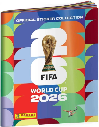 Panini FIFA World Cup 2026 minkšto viršelio kolekcinis lipdukų albumas