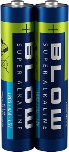 BLOW super šarminės baterijos AAA (LR3) – 2 vnt.