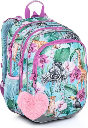 Mokyklinė kuprinė Topgal ELLY safari
