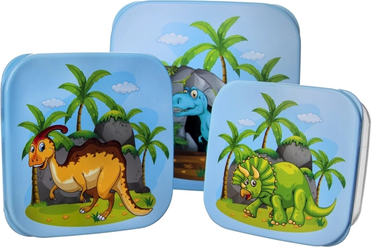 Vaikų mėgstamas dinozaurų motyvas