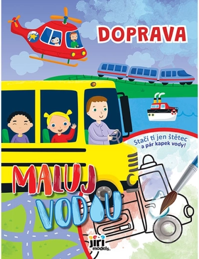 Spalvink vandeniu A4 Transportas