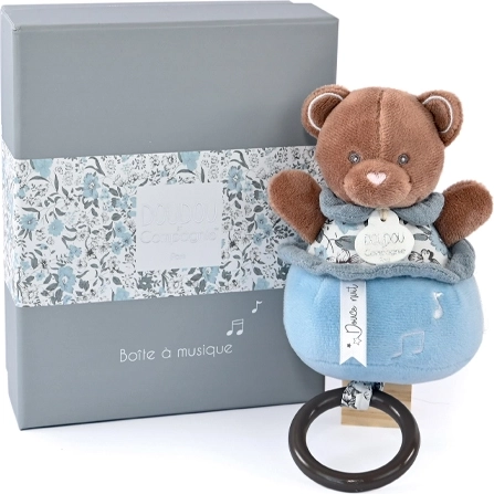 Gift set – plush musical teddy bear 20 cm