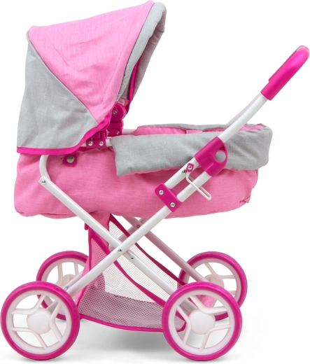 Milly Mally Alice Prestige Pink Doll Pram