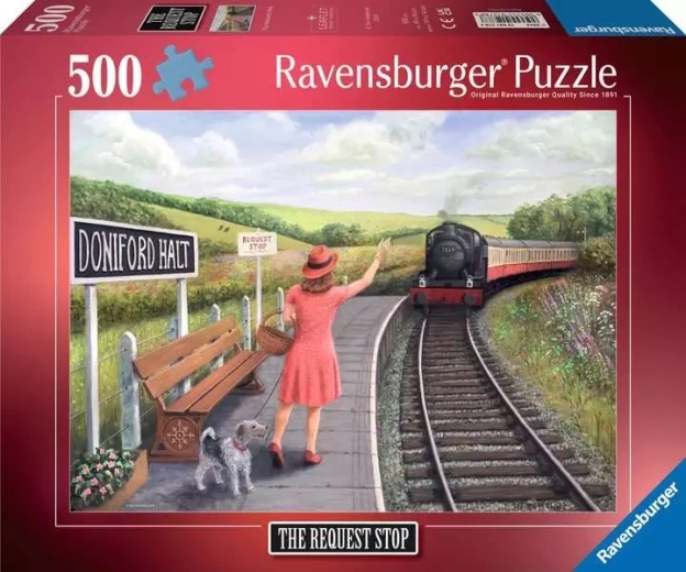 Ravensburger dėlionė „Stotelė pagal pareikalavimą“ (500 dalių)