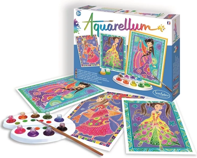 Sentosphere watercolor set Charming Girls
