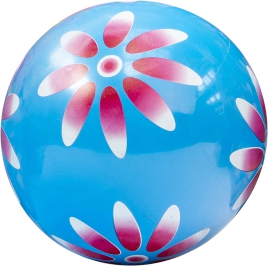 Kamuolys su gėlių raštu 23 cm – 1 vnt.