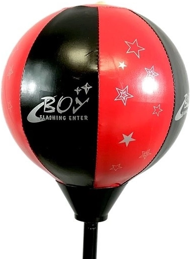 Boxing training with adjustable height