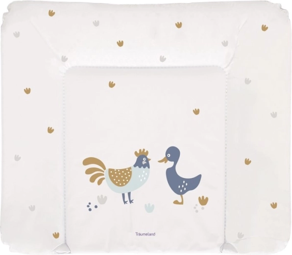 Träumeland changing mat Kikeriki 75 × 85 cm