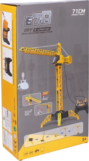Bokštinis kabeliu valdomas kranas 71 cm