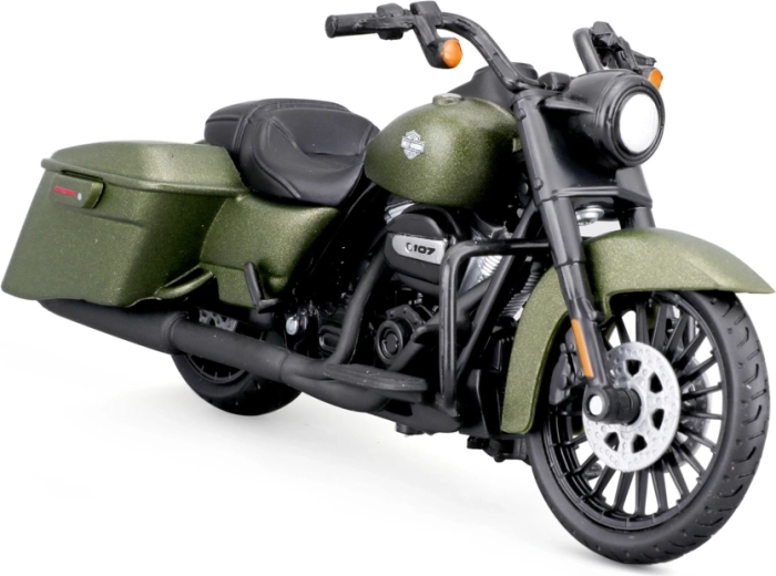 Maisto Harley-Davidson 2022 Road King Special žalia 1:18