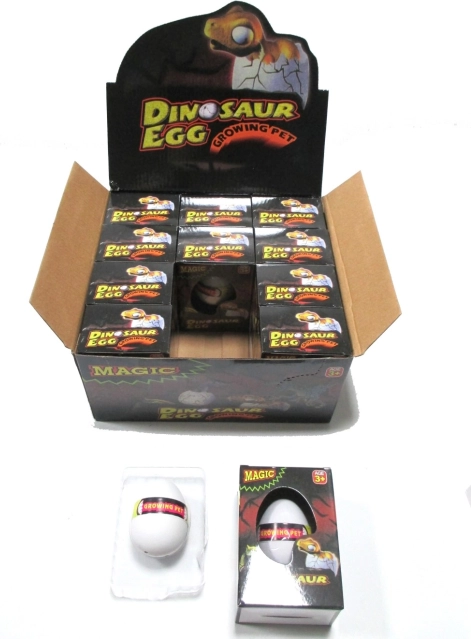 Kiaušinis su augančiu dinozauru 7 × 5 cm